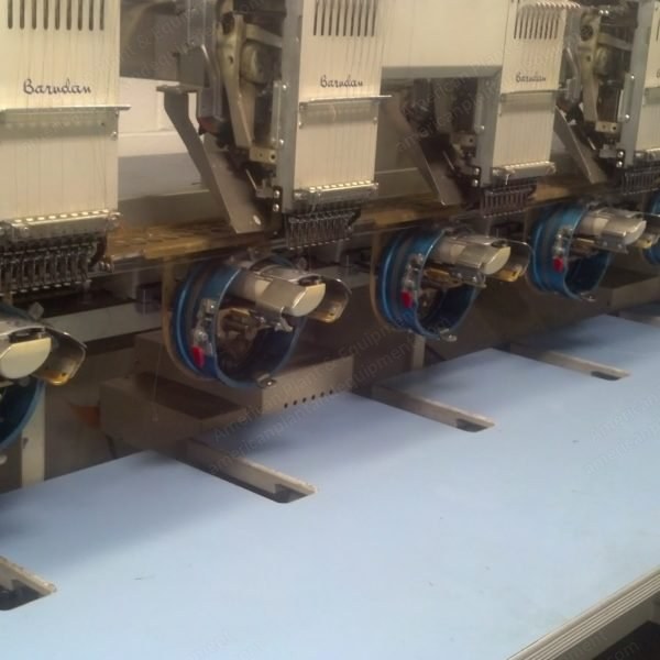 Barudan, BE-NSME-ZN 15, 15-Head, 9-Needle Embroidery Machine