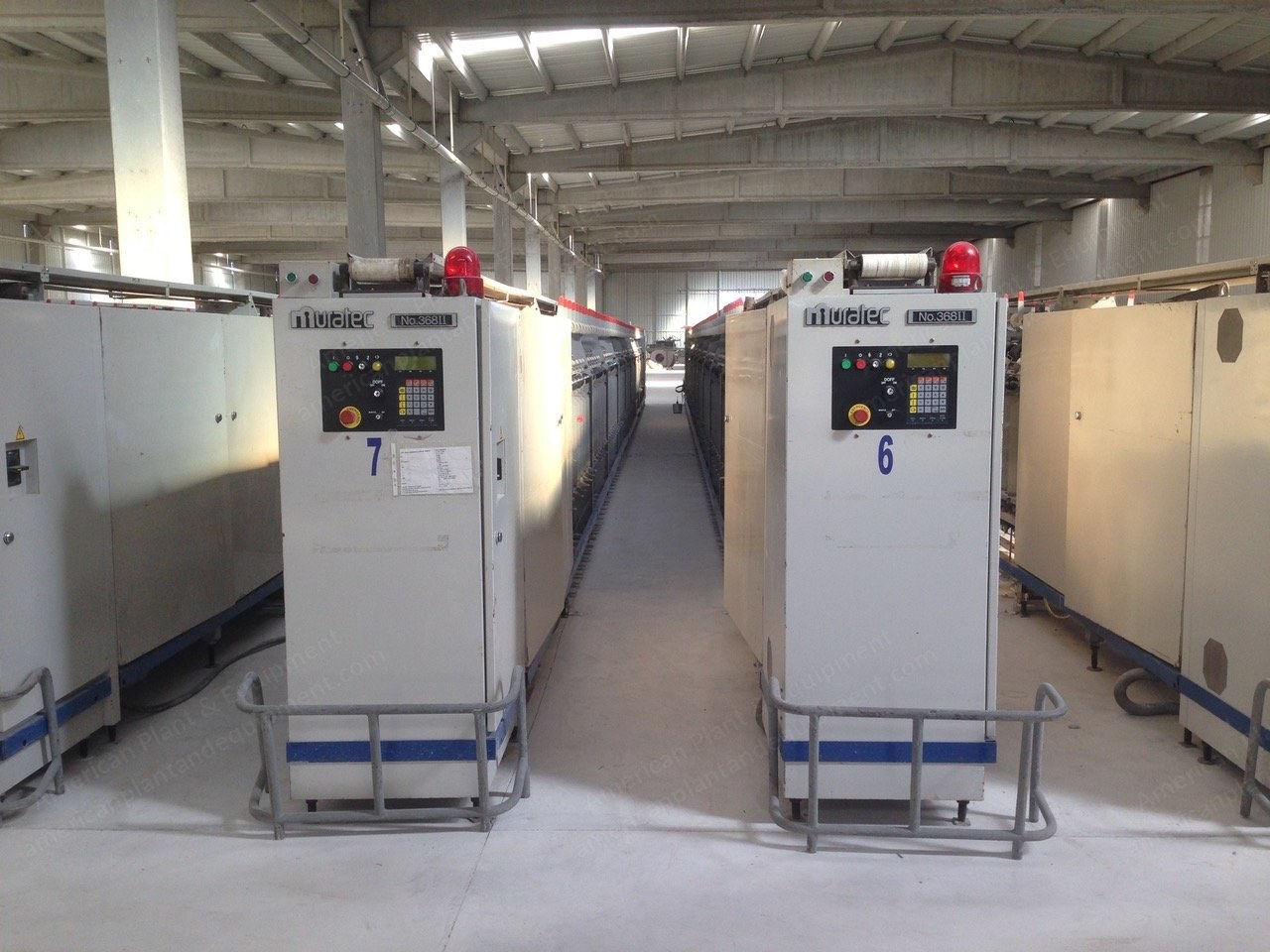 Murata, SSM, Chorgi, Complete TFO Twisting and Doubling Unit, 1998 to 2000, 16 Sets Total