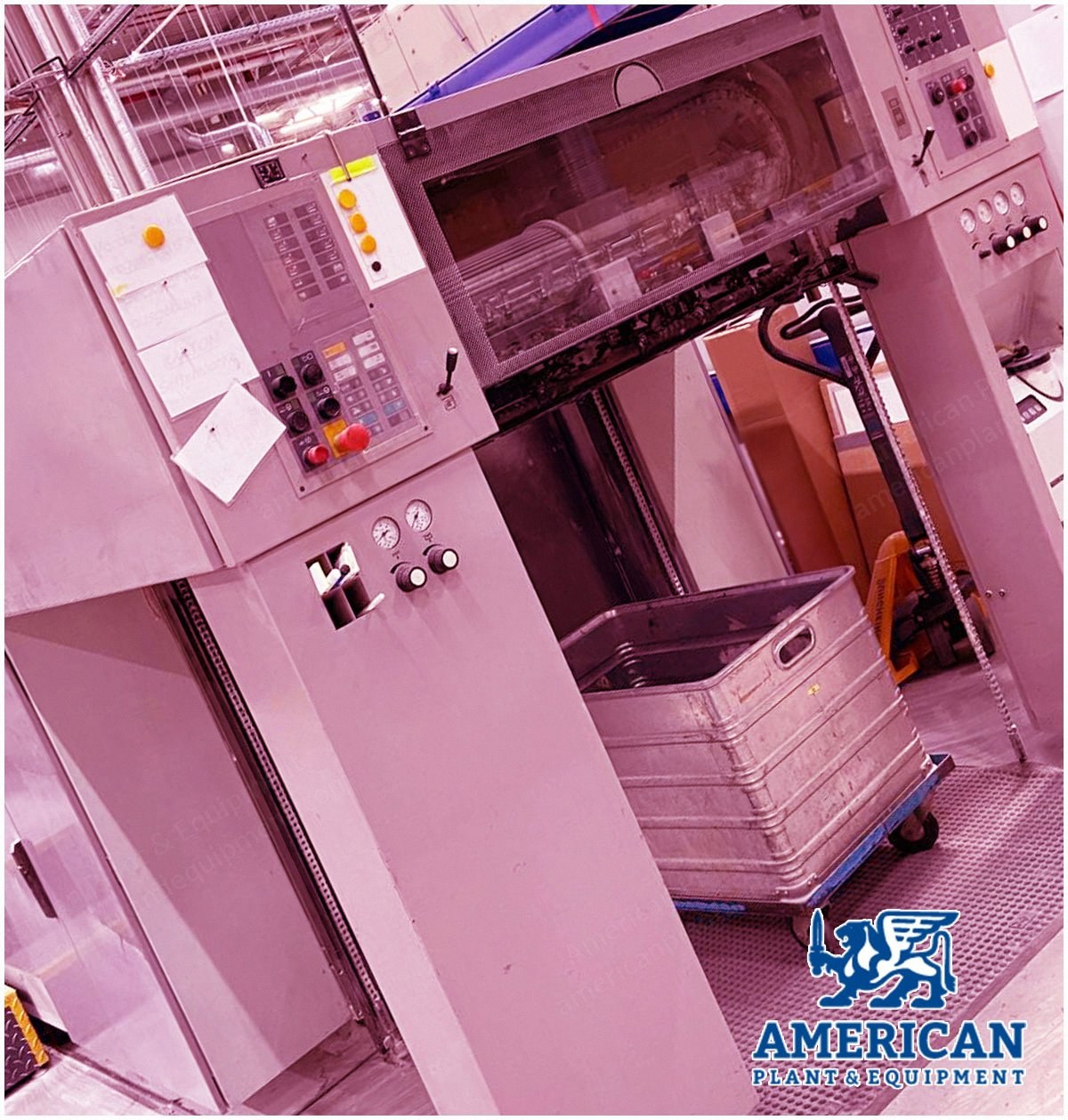 Roland, 705 3B UV, 1994, 5 Colors, UV Dryer, 185 Million Impressions