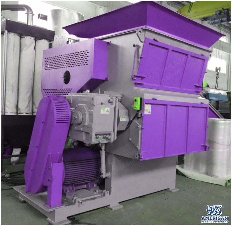 NovaStar, SG287, Single-Shaft Shredder, 1500mm Working Width, 2000 kg/h Capacity, 90 kW