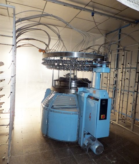 Orizio and Jumberca Circular Knitting Machines, 20-30" Diameter, 20-24 Gauge