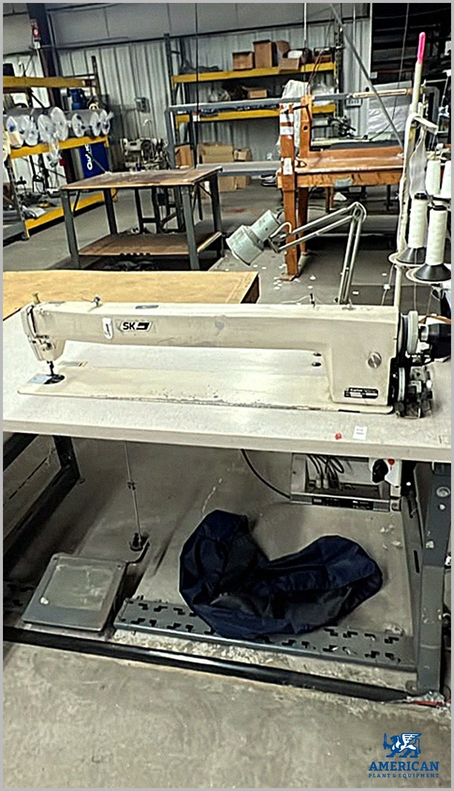 Kaplan, CN-2230QE, Long Arm Sewing Machine, Single Needle, Table Stand