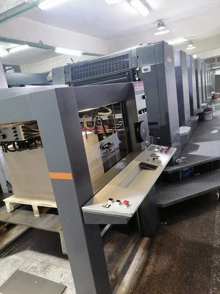 Heidelberg, SM 102-8 P5, 1996, 8 Colors, 720x1020mm, Perfecting 4/4
