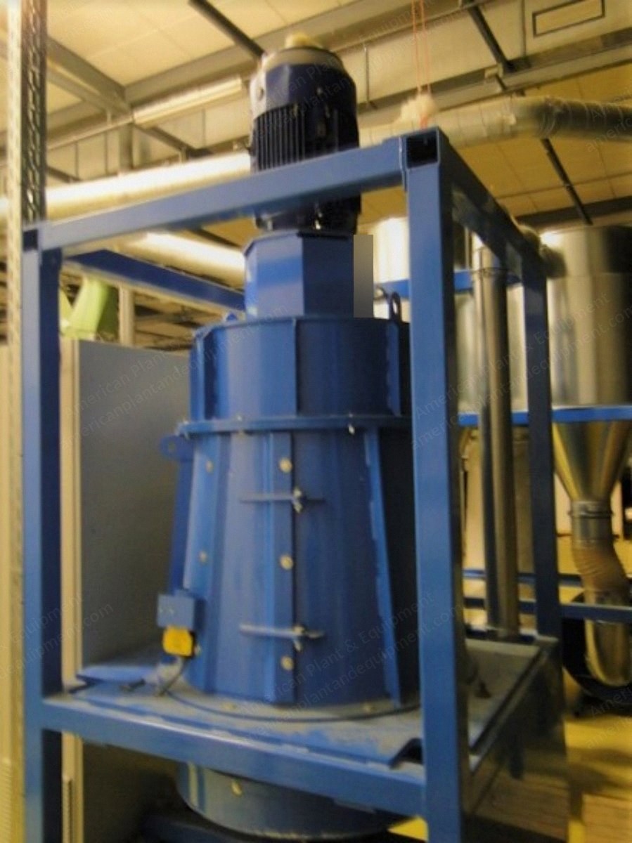 Nowo, Noworoll S, 2015, Ball Fibre Machine, 250 kg/hr, with Fans and Cyclones