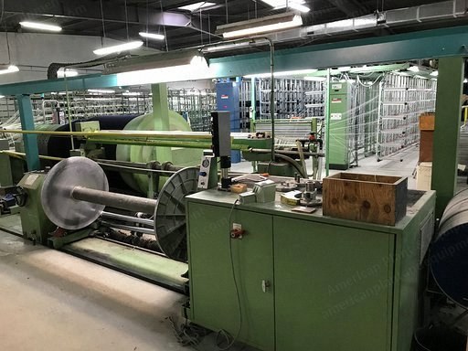 Benninger, Supertronic, 1990, Sectional Warping Machine, Width 2600mm, Max Beam Diameter 1000mm, Creel 432 Positions