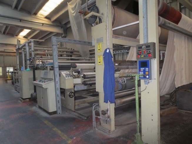 Cibitex Sanforizing Machine, 1994, 3200mm, with Mahlo Weft Straightener