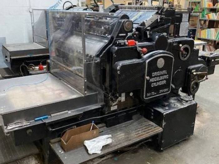 Heidelberg, S Cylinder, 1968, 710x530mm, Format 21 1/4 x 28 3/8 Inches