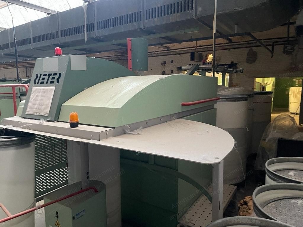 Rieter, RSB D40, 2009/2010, High Speed Draw Frame, Single Delivery, Autoleveller, Can Size 20" x 42"