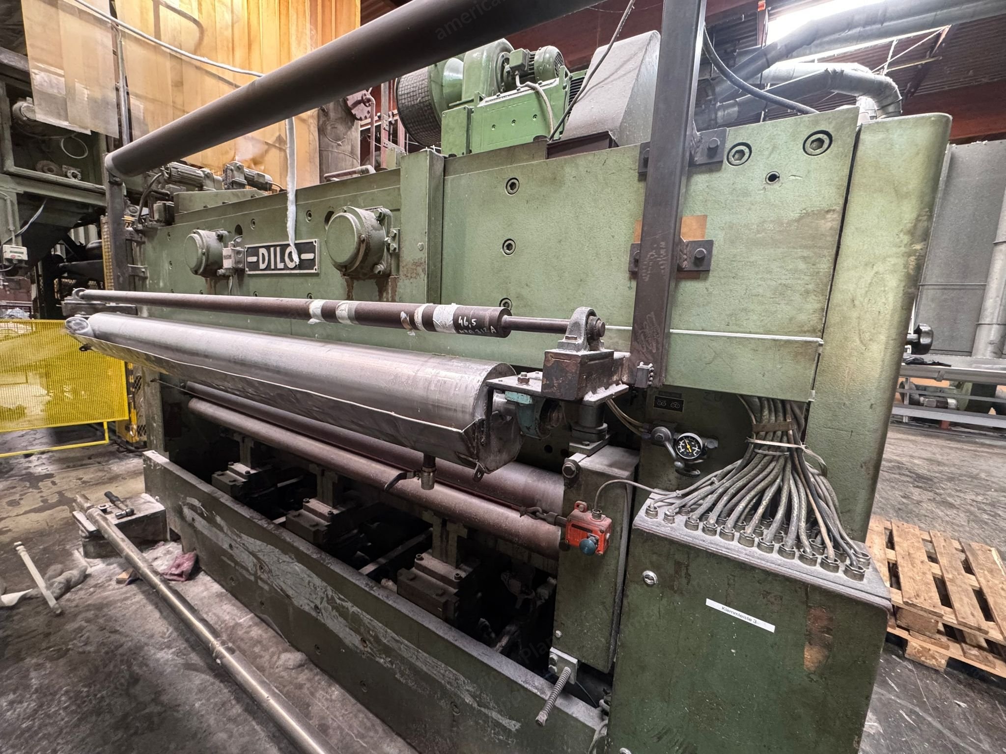 Dilo, SV-25, 1981, Needle Loom, Working Width 2500mm, Stroke 40mm