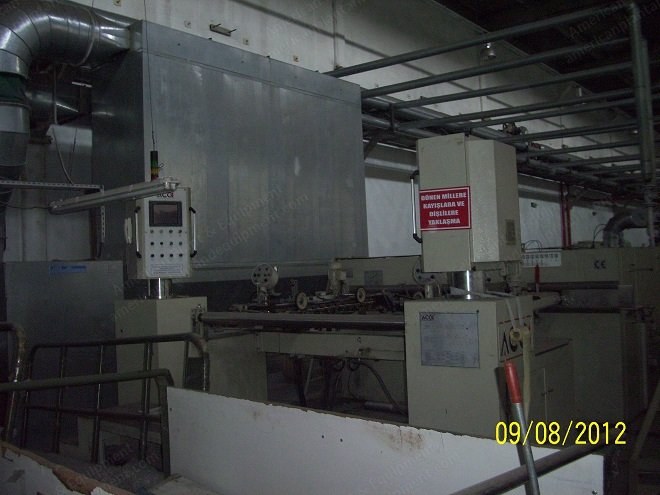 Aigle, Flock Line, 2005, 1800mm Working Width, 16 Chambers Stenter