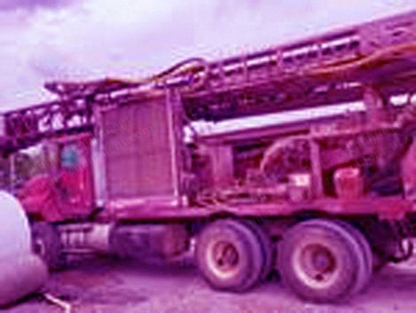 Ingersoll Rand, TH60, 1999, 825/350 Air Compressor, 4x3 Mud Pump, Mounted on International Truck