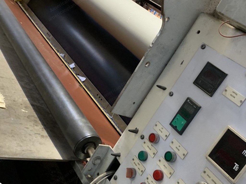 Lemaire, Laminating Calender, 2000, 2500mm Working Width, with Caratsch Scatter Coating Head