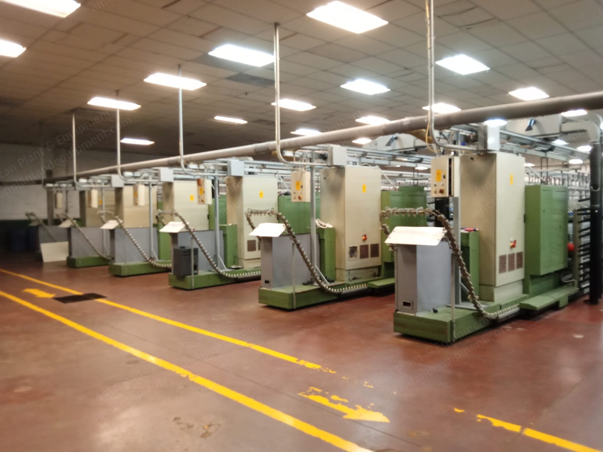 Gaudino, FP99/260/LA, 2000, Worsted Ringframes, 640 Spindles, Ring Dia 48mm, Gauge 75mm