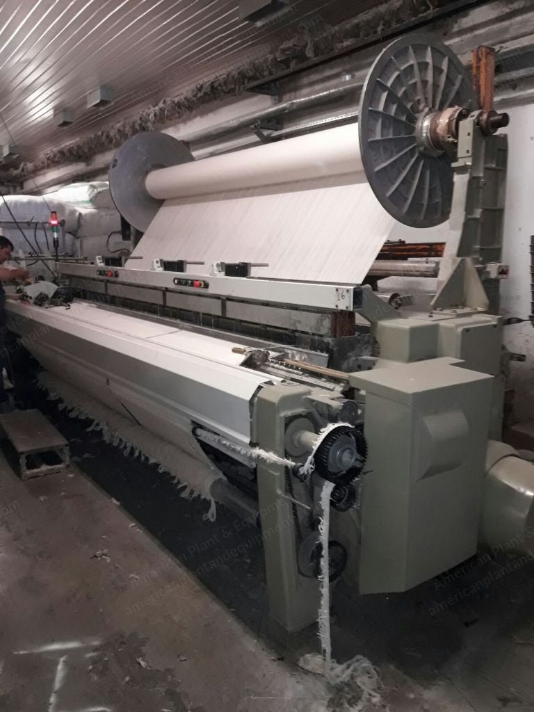 Sulzer Pignone, TPS 600, 2000, Terry Towel Weaving Machine, Width 3600mm, Dobby, 2 Weft Feeders