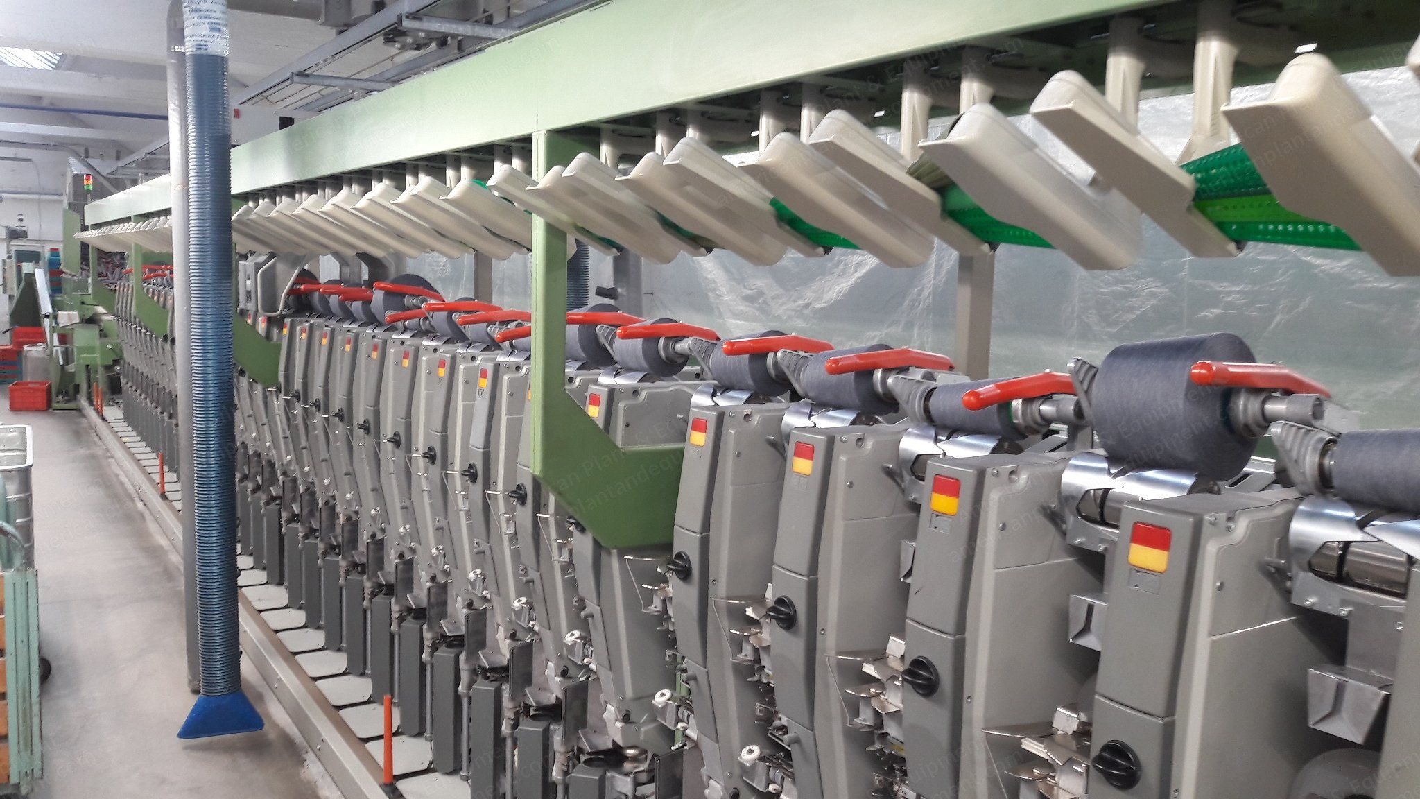 Schlafhorst, Autoconer 238 D-147, 1994, 60 Positions, Loepfe Yarn Clearers, Thermosplicer