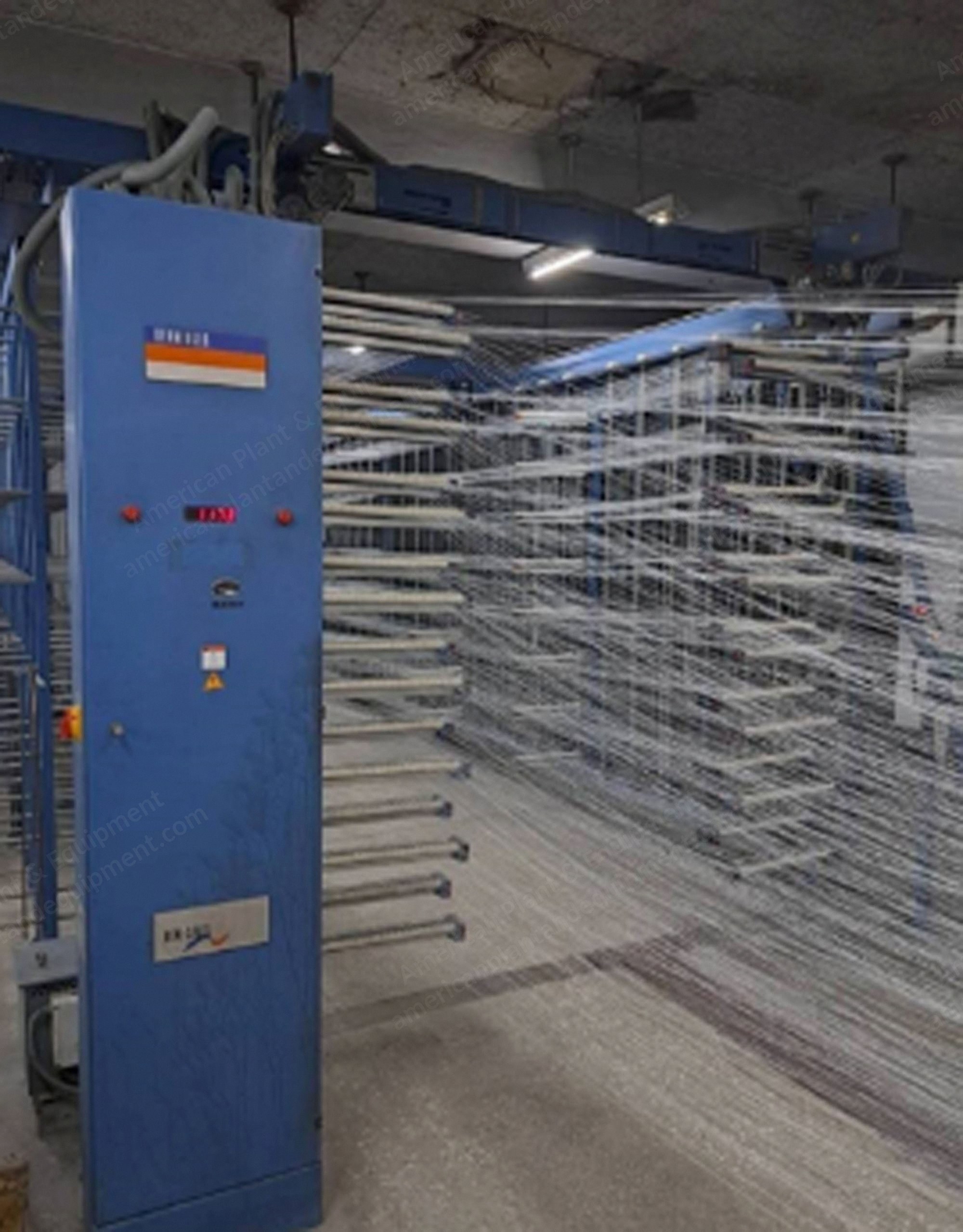 Tsudakoma, 3-Stage Nylon Sizing Machine, 1999 to 2005, 2000mm Working Width, 1400 Creel Positions
