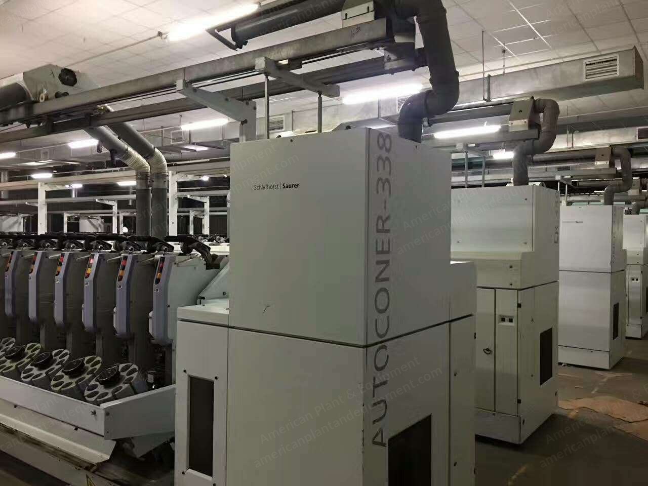 Schlafhorst, 338, 2006, Autoconer, 60 Spindles, Loepfe 840 Electronic Clearer