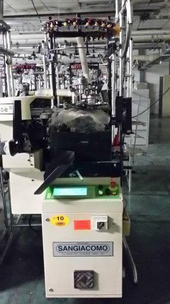 Sangiacomo, Fantasia 1C Lintoe, 2001-2004, Single Cylinder Socks Knitting Machines, Version F6
