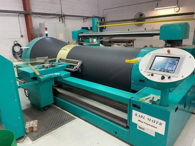 Karl Mayer, Ergotec-M-2200-1000, 2014, Working Width 2200mm, Max Beam Diameter 1000mm, Creel 672 Ends