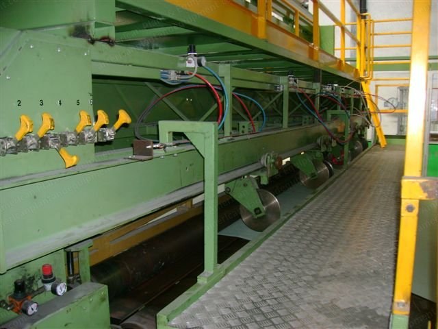 Tecnotex, Automatex, Geotextile Line, 6.2m Final Width, 600kg/h Capacity, Modernized 2004