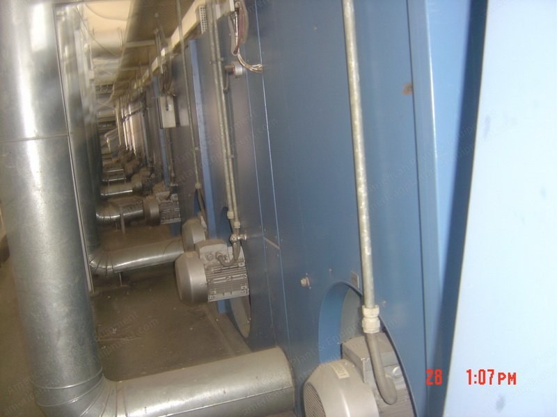 Monforts, 2003, 3000mm Width, 6 Chambers, Mahlo Weft Straightener, Oil Heated