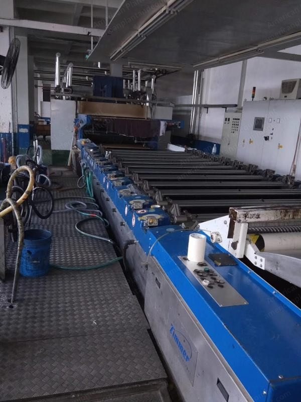 Zimmer Rotary Printing Machine, 2013, 2200mm, 10 Colors, 4 Chambers