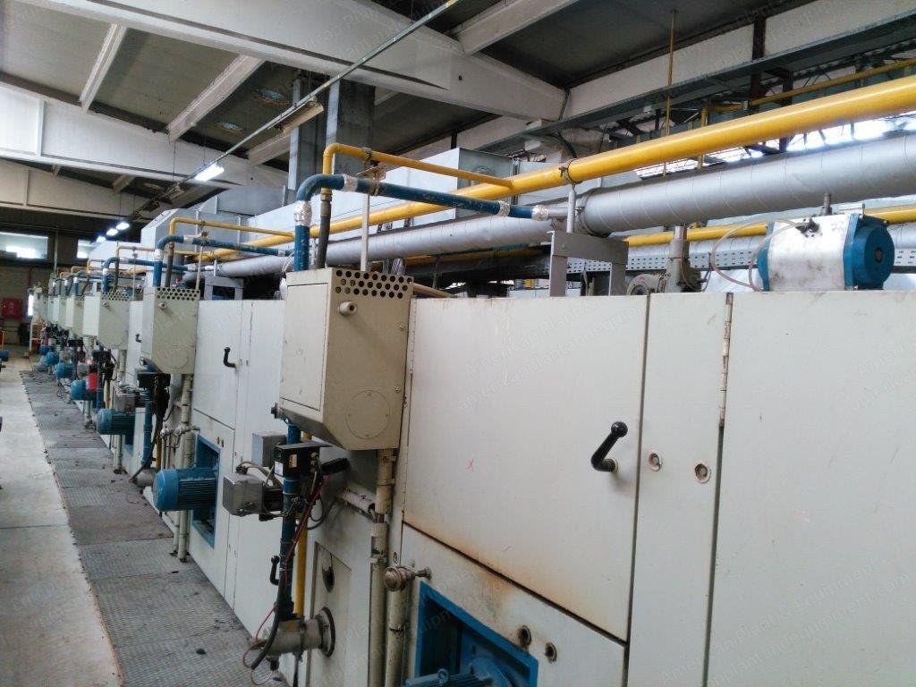Bruckner Stenter, 1991, 1800mm, 7 Chambers, Gas Heated, Mahlo Weft Straightener
