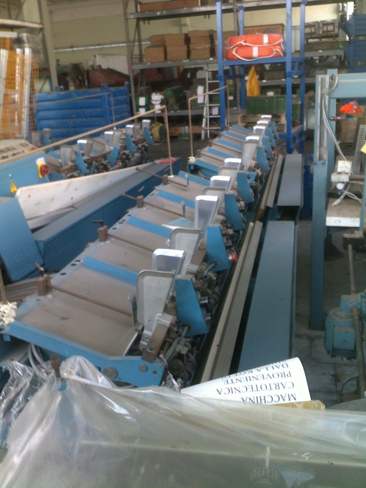 Wohlenberg, ZTM 370, 1992, Gathering Machine, 16 Stations, Cris-Cros Delivery