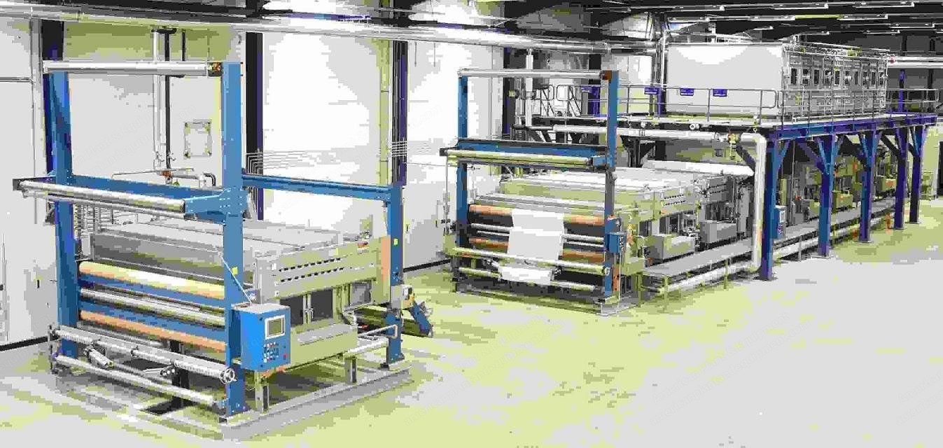 Benninger, AP-DL 200T-LG, 2007, Continuous Open Width Pre-Treatment Plant, 3400mm Working Width