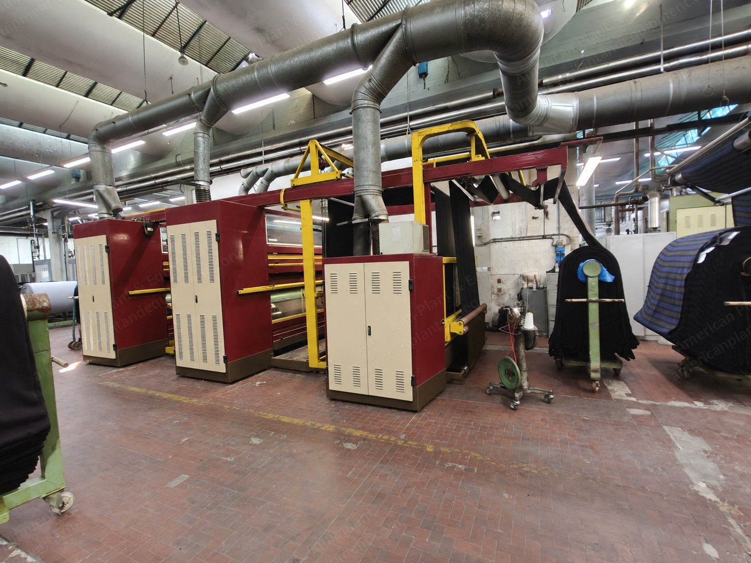 Lafer, CMI 2S and CMI 1, 1997, Shearing Line, 1800 mm Working Width, 5 Shearing Cylinders