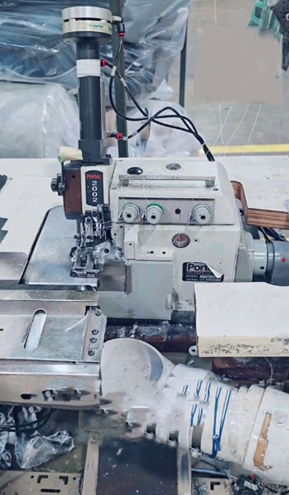 Porter, 2002, Serger Flanger, with Air Table