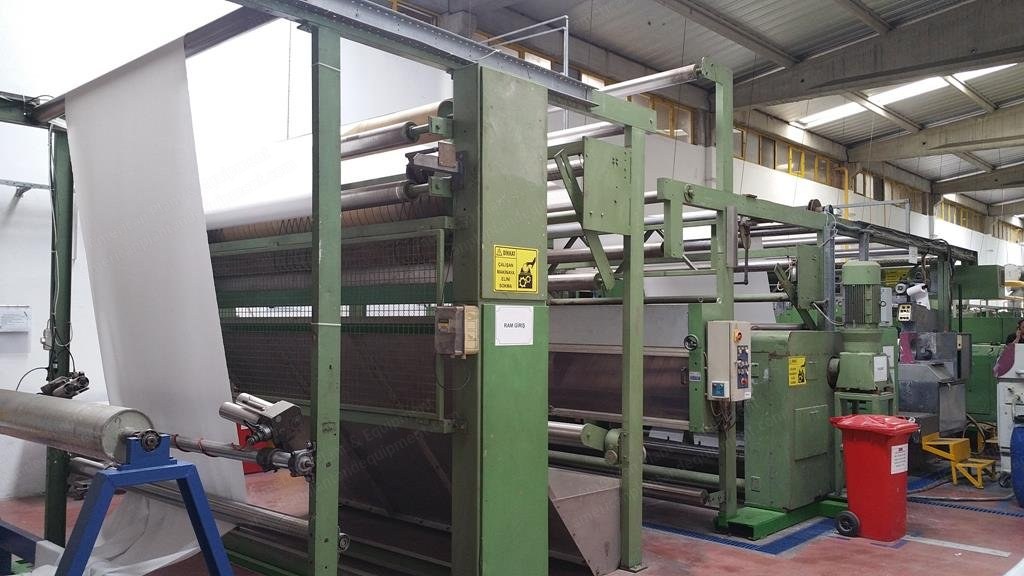 Bruckner, Stenter with Stork Coating Machine, 1996, 2600mm, 8 Chambers, Gas Heated