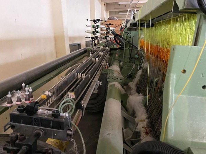Dornier, AWSE2/J-230-AT2, 2003, Airjet Looms, 230cm Width, 2 Weft Colors, Jacquard