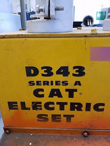 Caterpillar, D343 Series A, 250kW, 120/208V, 3 Phase, 1800 RPM