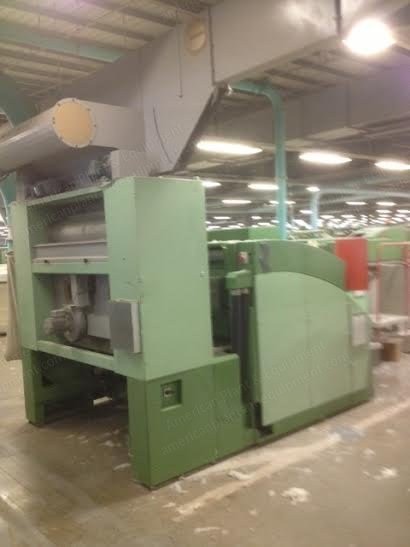 Rieter, C-60, 2000, 3 Lickerins, Integrated Draw Frame, SB Module Coiler, 40"x48" Can Size