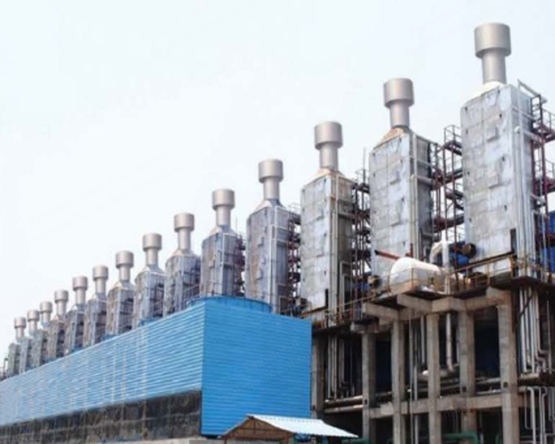 SEMT Pielstick, 110 MW, HFO Fired Engine Based Power Plant, 14 Engine Units, 2 Steam Turbines