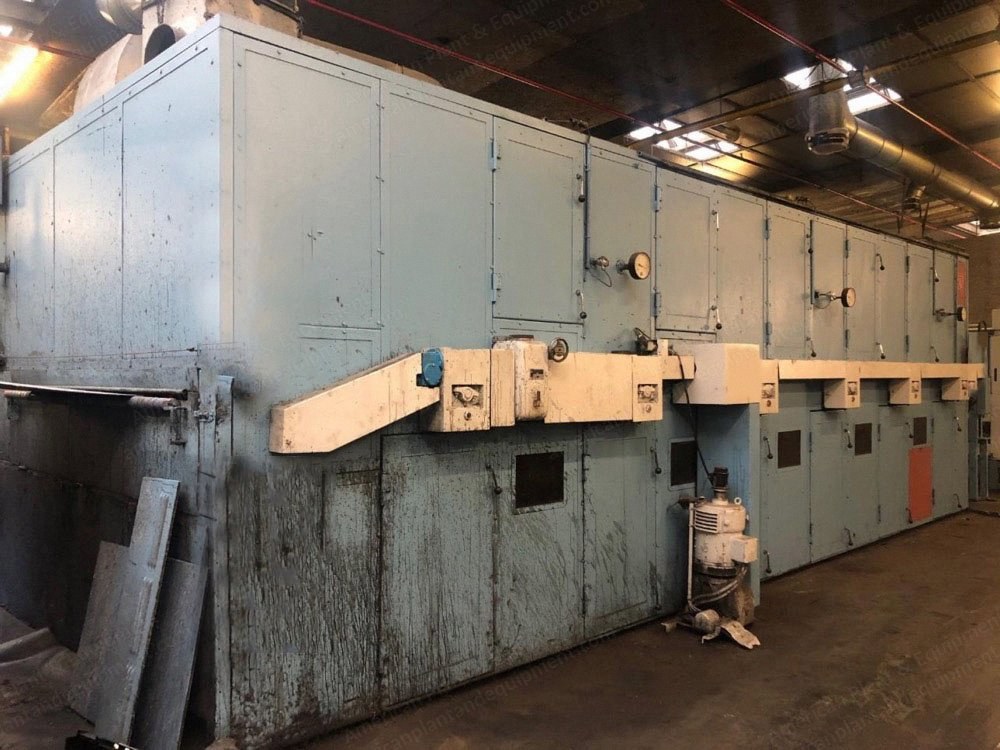 Fleissner, Drum Oven, 1987, 2400mm Working Width, 6 Drums, Kusters Padder