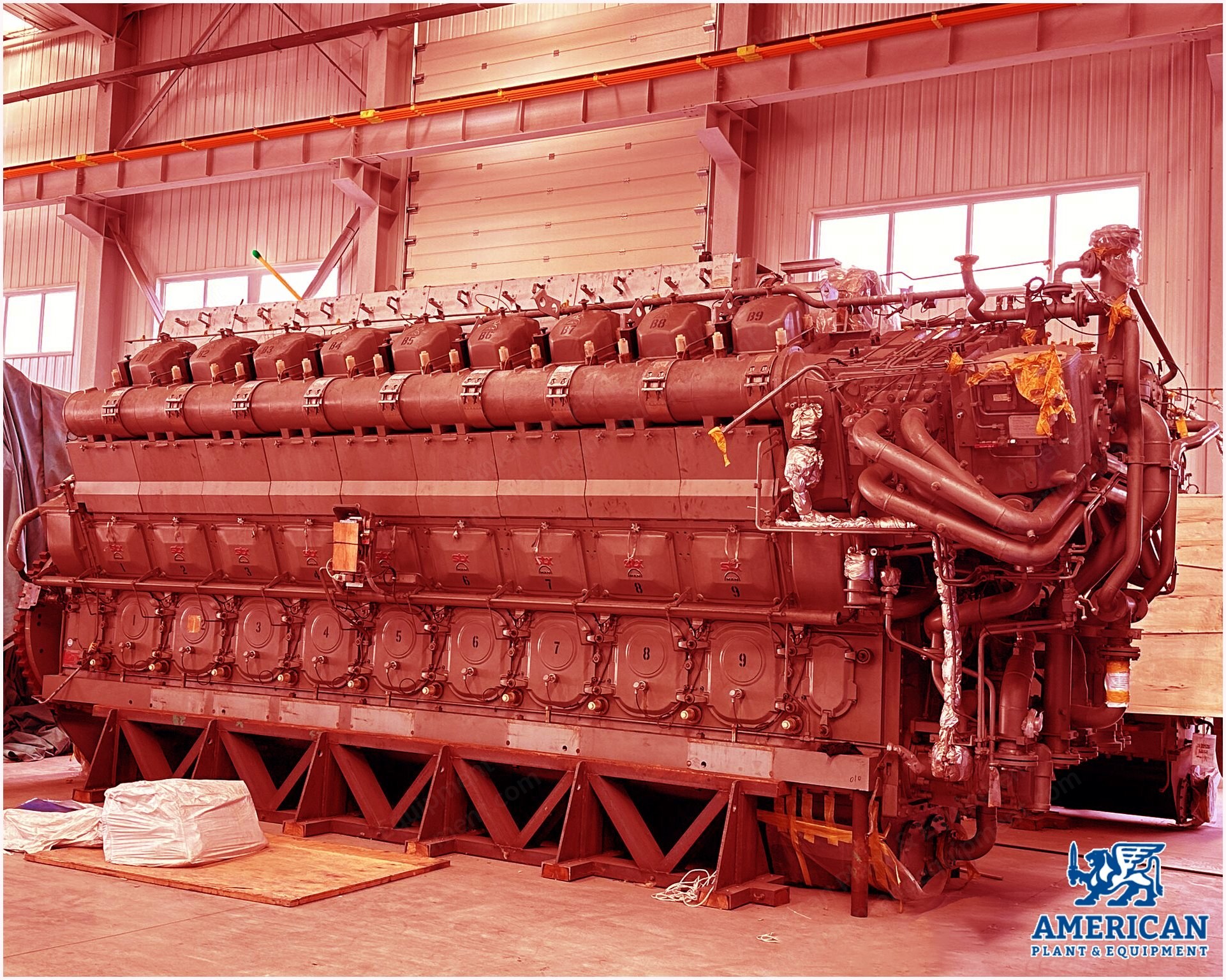 STX-MAN, 18V32/40, Diesel Generator Set, 2011