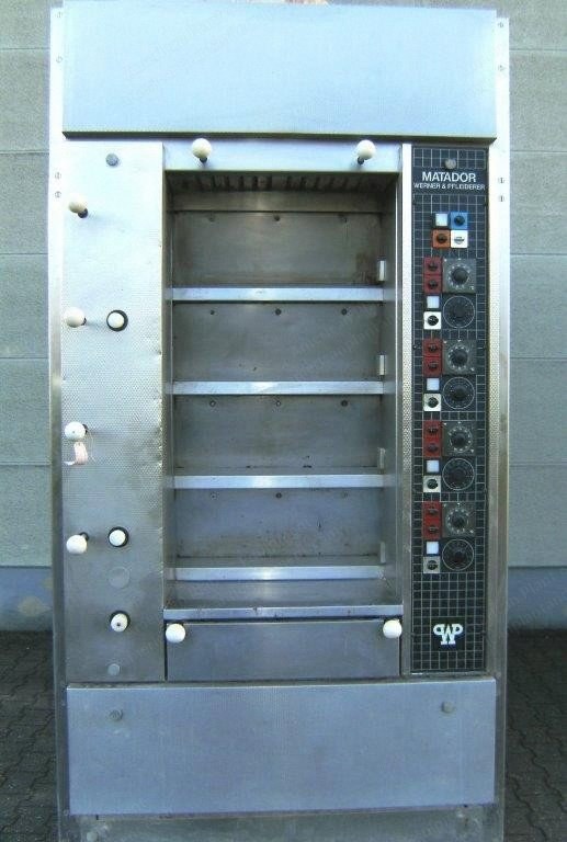 W & P, MDE 40, Electric 4-Deck Oven, 600x1600mm, with Steaming Unit