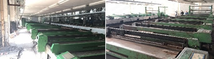Ichinose, 2007, Flat Bed Printing Machine, 2000mm Working Width, 14 Colors, 31.5m Table Length