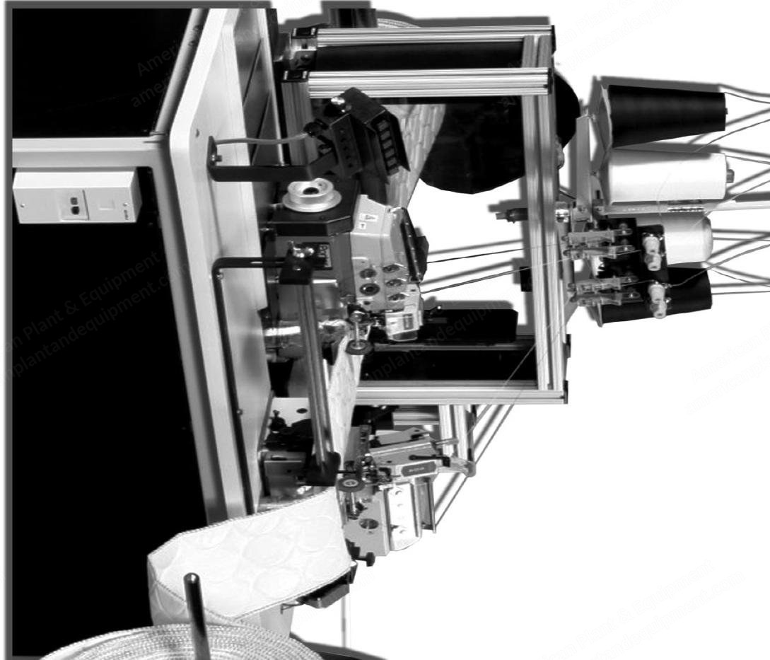 Porter International, PE504-DO, Double Head Border Serger, 3.5 to 20 inch Border Width, 6000 RPM