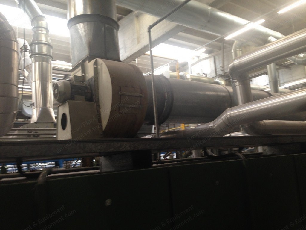 Babcock, 1995, 2000mm Width, 8 Chambers, Oil Heated, Pin Chain