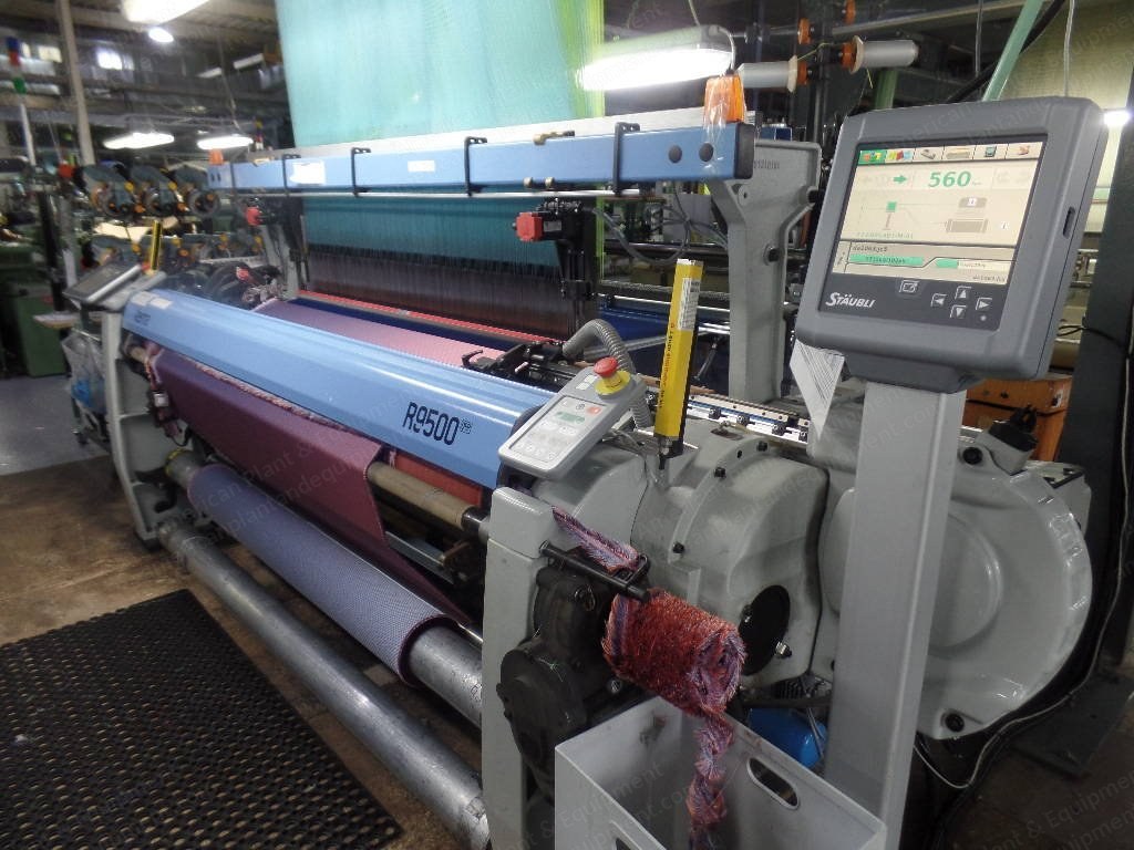 Itema, R9500, 2014, Rapier Loom, 1900mm Width, 12 Colors, Staubli SX Jacquard