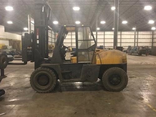 TCM, FD100, 2013, 22,000 lb Capacity, 1443 Hours, 72 inch Forks