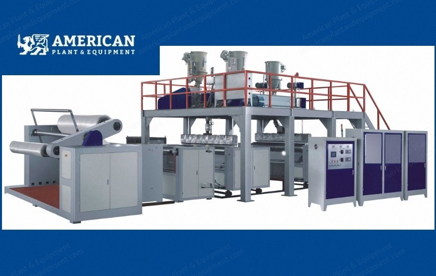 NovaStar, BL101, Compound Polyethylene Bubble Film Making Machine, 1500mm Width, 90 kg/hr