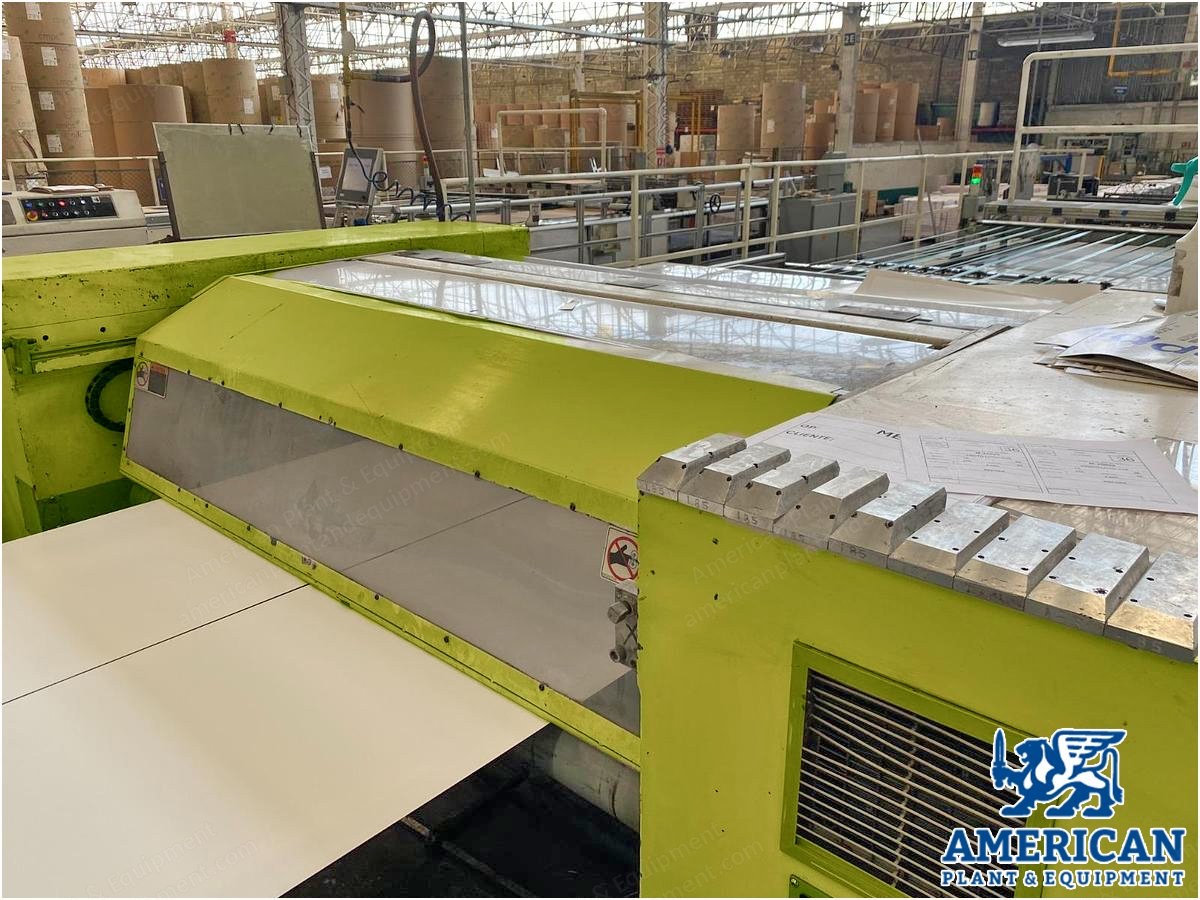 Marquip, Sheet Wizard 1850, 2009, 72 inch, 1100 FPM, 6 Shaftless Unwinds