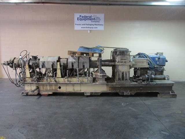 Maris, TM92M, Twin Screw Co-Rotating Extruder, 92mm, 30:1 L/D, 391 HP