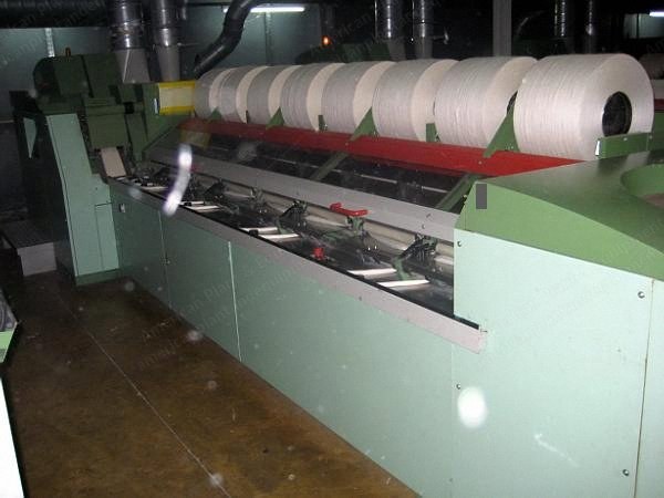 Rieter, Combed Cotton Spinning Plant, 10224 Spindles, 1999
