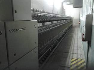 Volkmann, VTS Series, TFO Twisting Machines, 156 to 192 Spindles, 6 inch Feeding Package