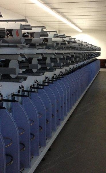 Volkmann, Glass Twisting Machine, 2010, 120 Spindles, 280mm Spindle Gauge, 18552x990x1992mm
